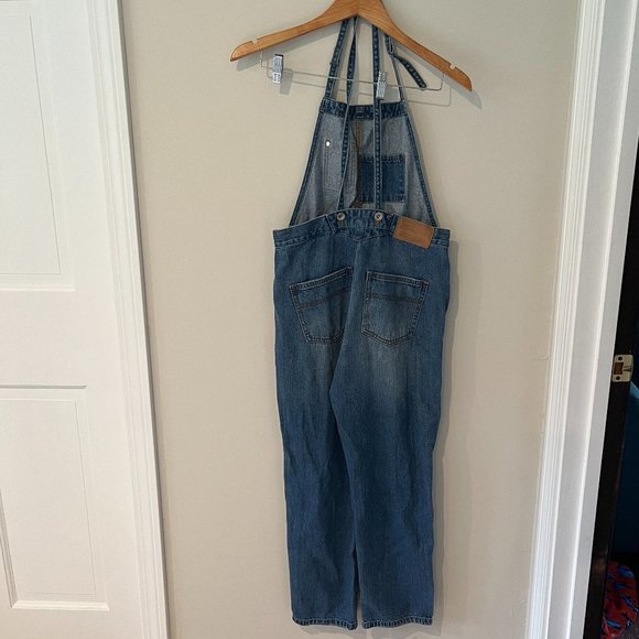 Pageboy Japanese Brand Alicia Overalls Distressed Sized Small - Picture 2 of 8